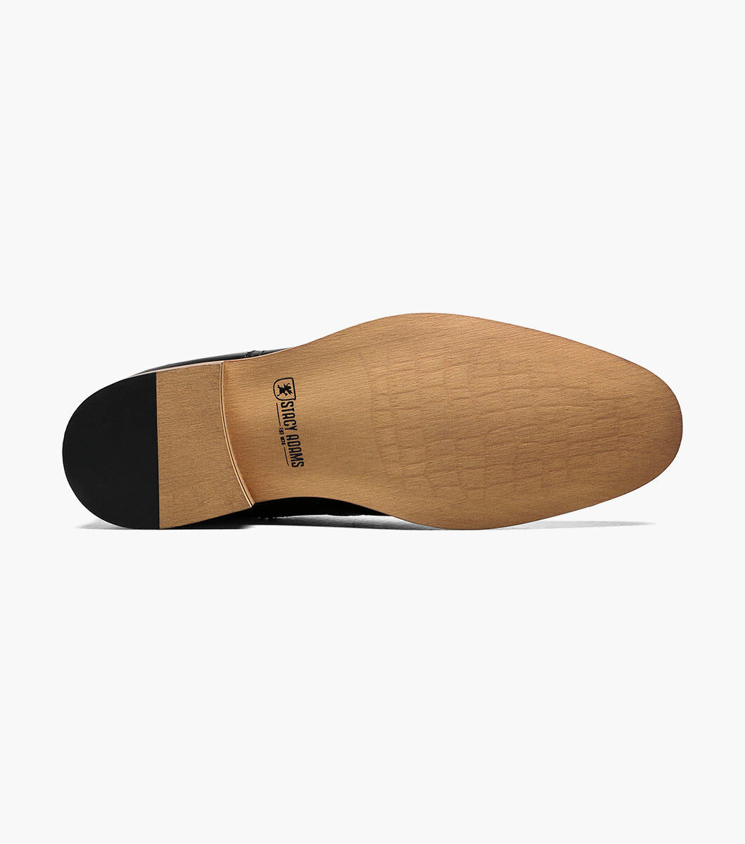 Stacy Adams Desmond Cap Toe Monk Strap