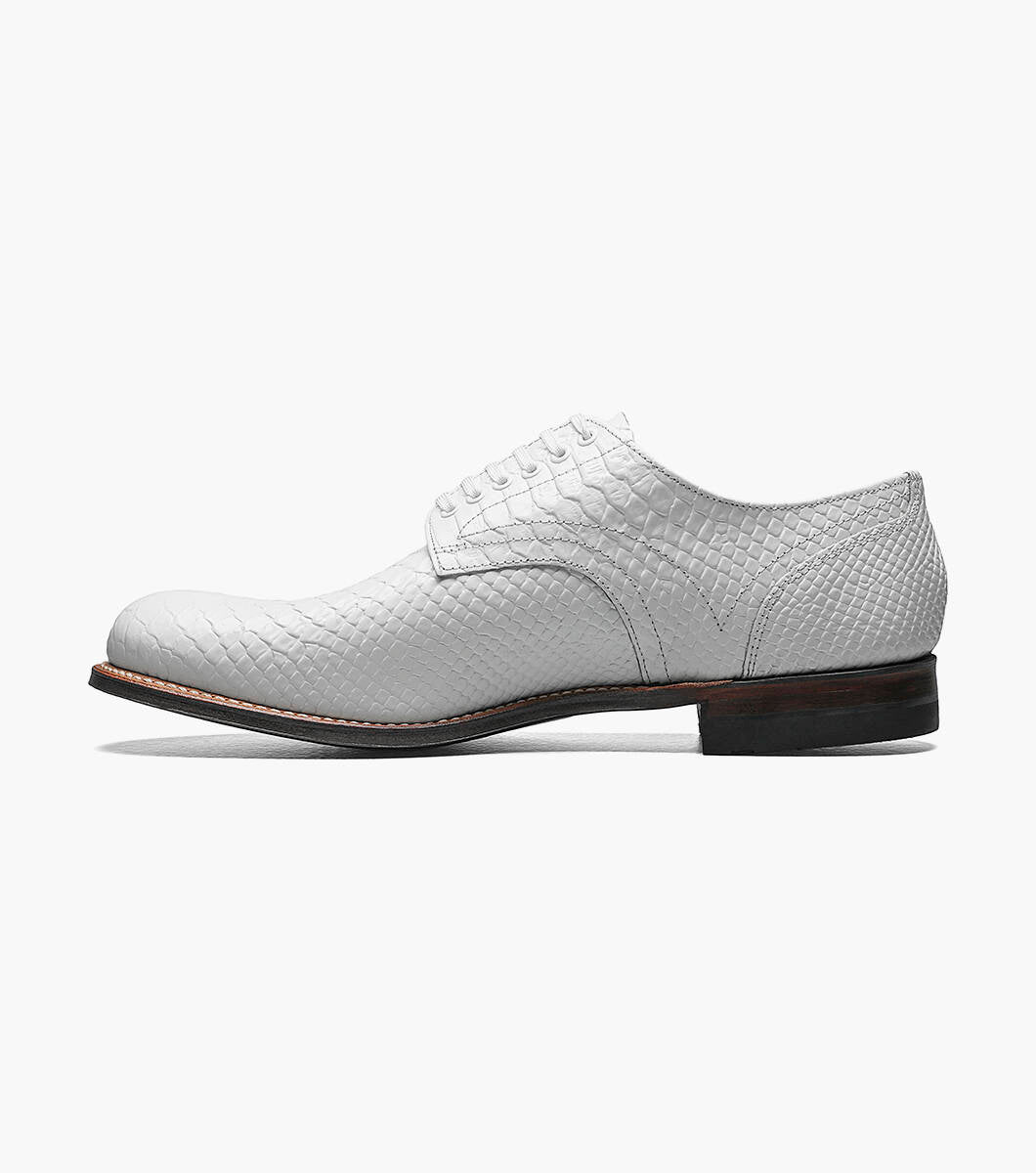 Stacy Adams Madison Anaconda Plain Toe Oxford