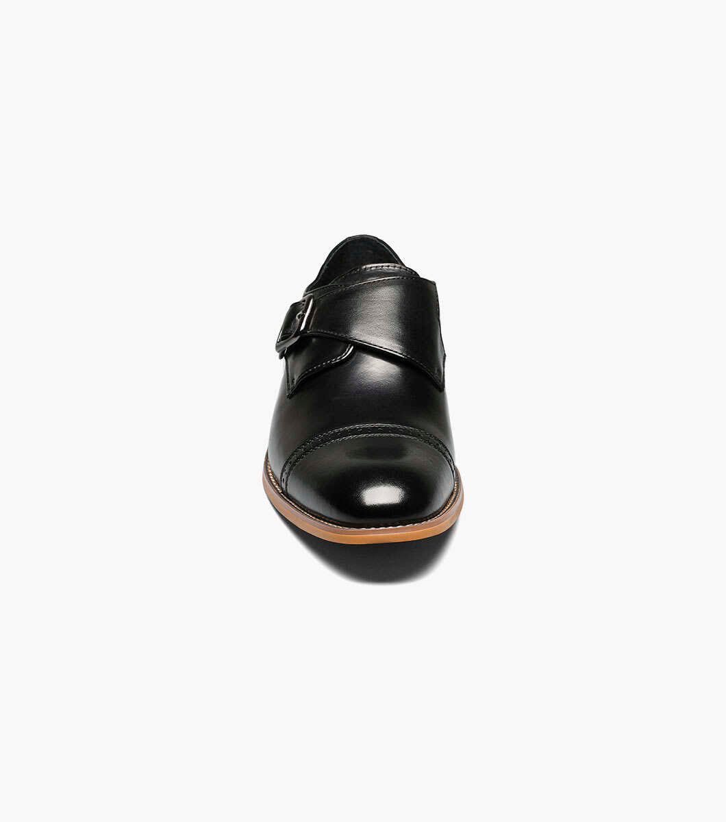Stacy Adams Desmond Cap Toe Monk Strap