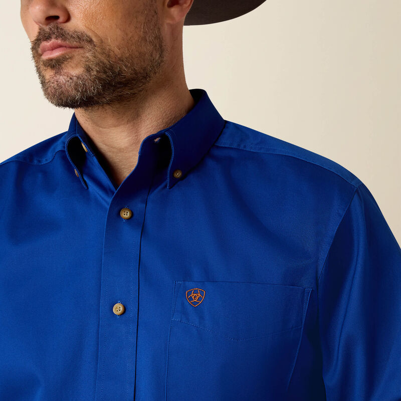 Ariat Solid Twill Classic Fit Shirt 10006660 CLEARANCE FINAL SALE