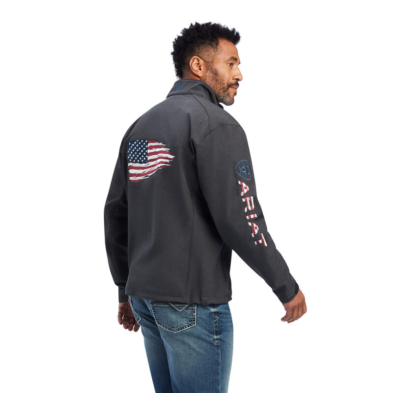 Ariat Logo 2.0 Patriot Softshell Water Resistant Jacket 10041439