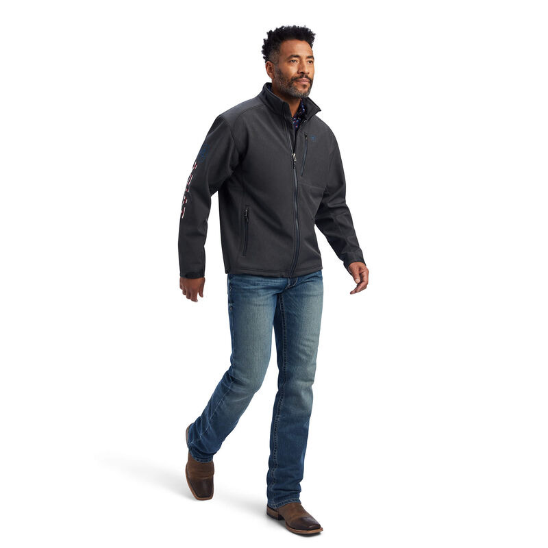 Ariat Logo 2.0 Patriot Softshell Water Resistant Jacket 10041439
