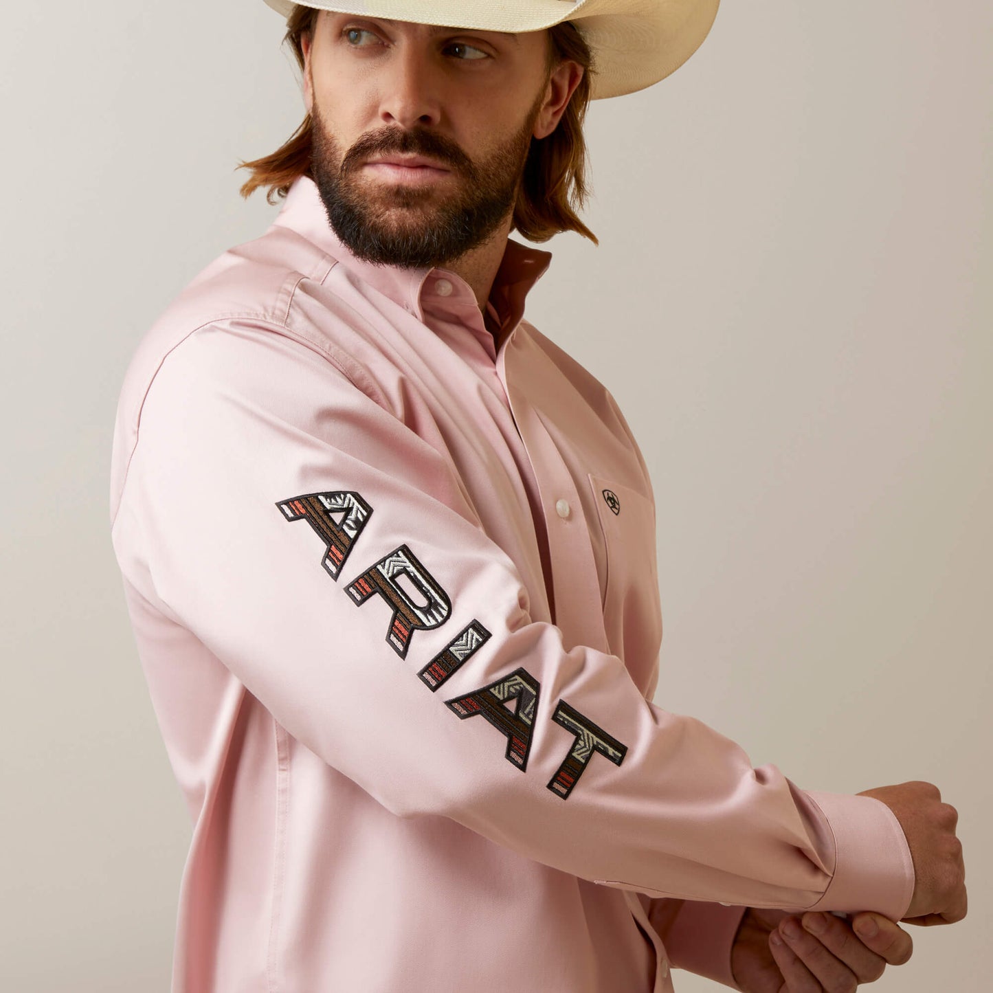 Ariat Team Logo Twill Classic Fit Shirt 10044939