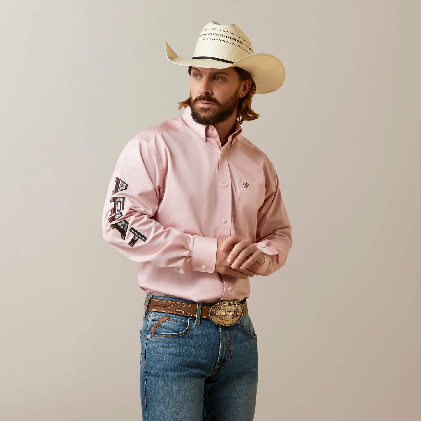 Ariat Team Logo Twill Classic Fit Shirt 10044939