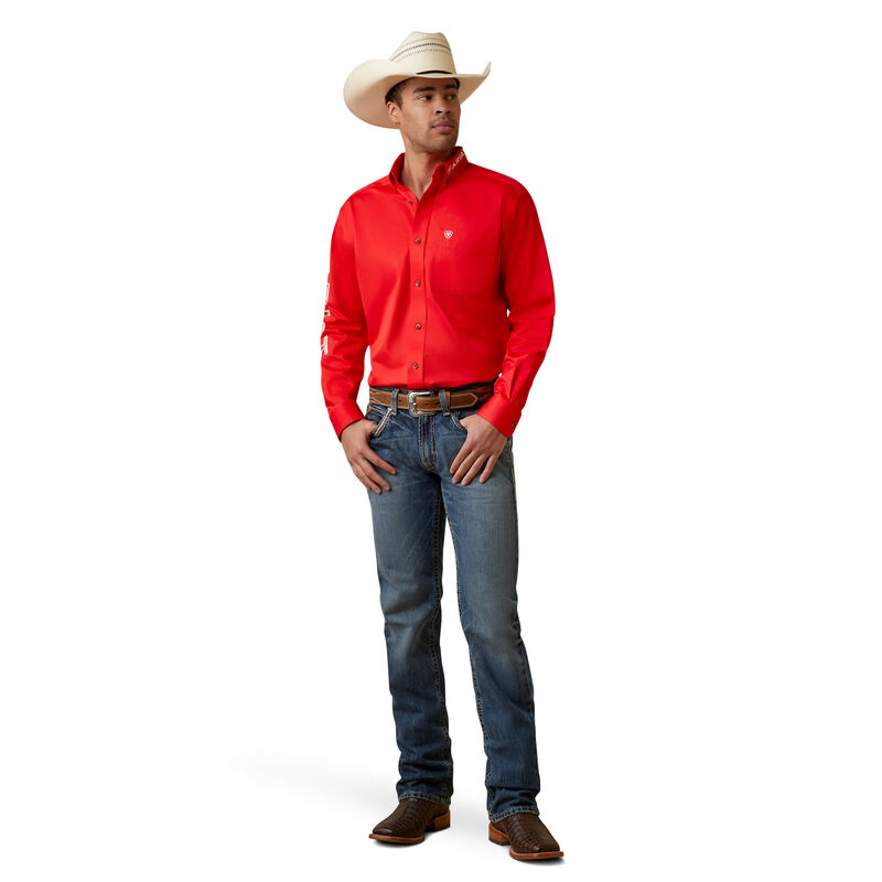 Ariat Team Logo Twill Classic Fit Shirt 10044942