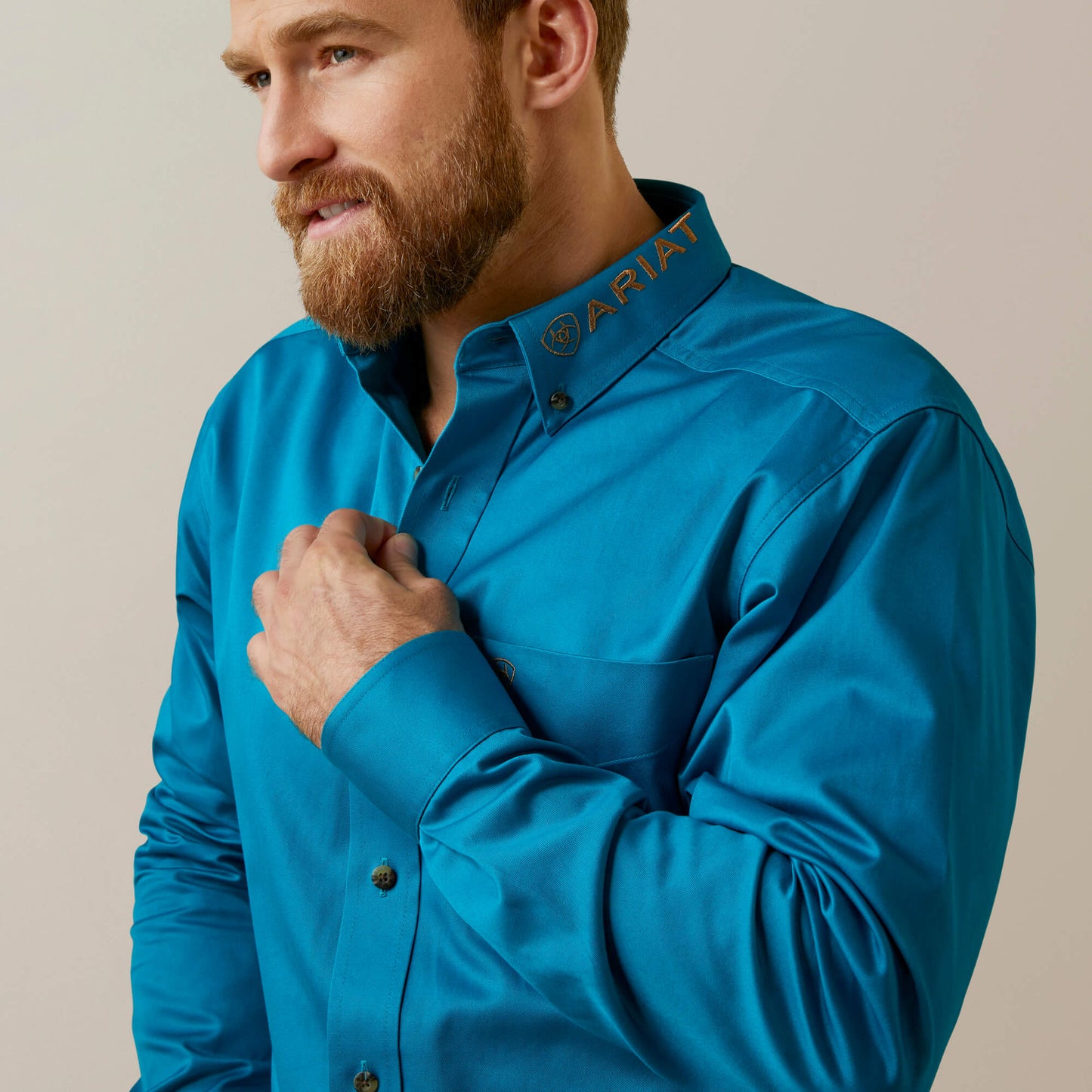 Ariat Team Logo Twill Fitted Shirt 10045026