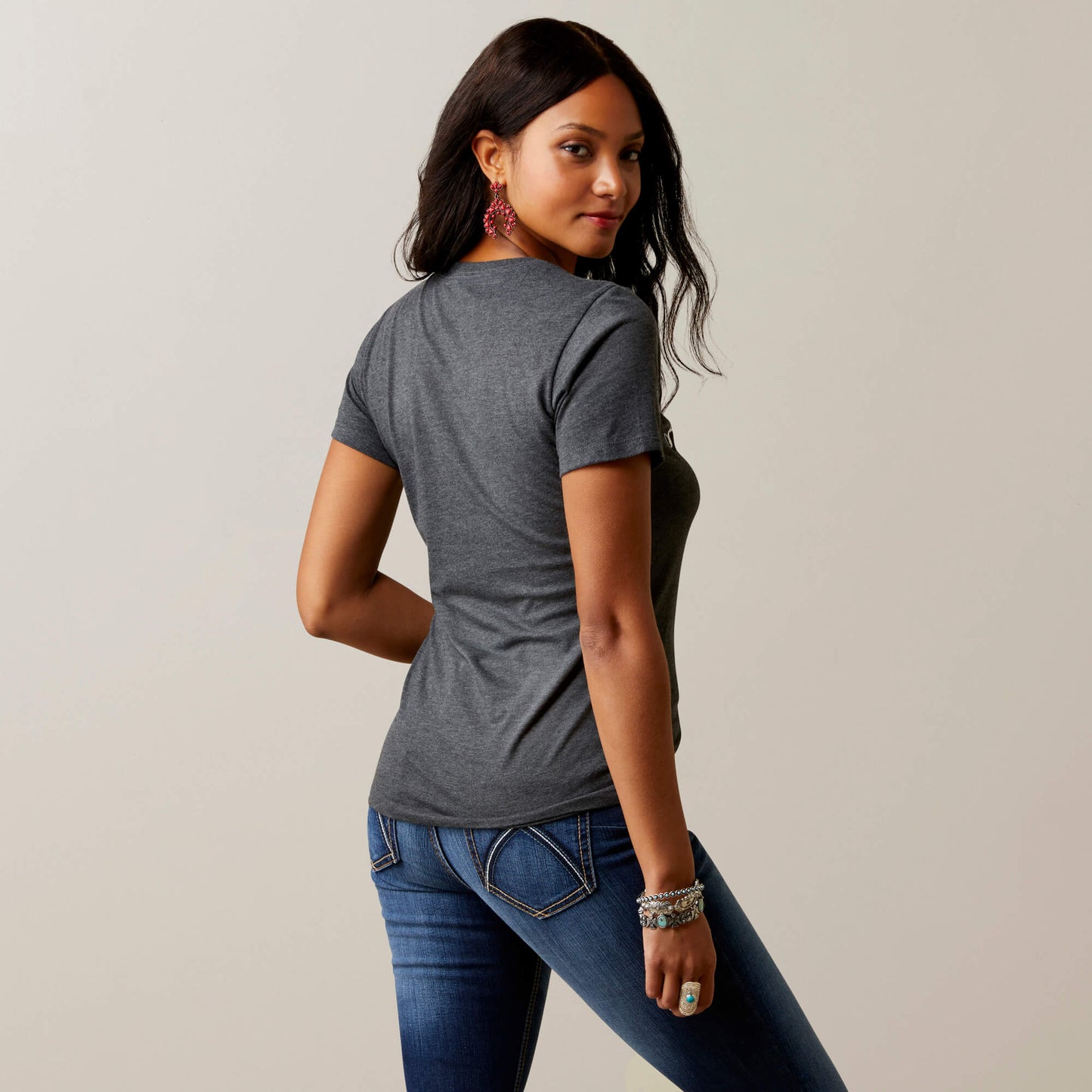 Ariat Cowhide Logo T-Shirt 10045467