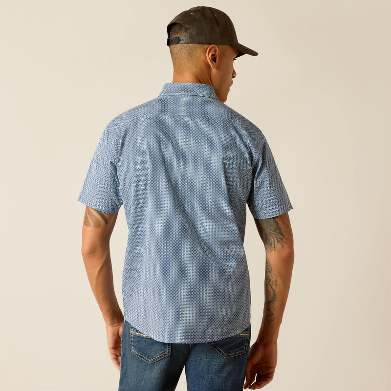 ARIAT Camicia Miller Stretch Uomo, Vestibilità Moderna, Cotone Ed Elastan