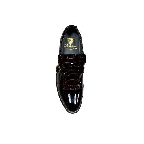 Stacy Baldwin Patent Palermo Black/Wine 138030-8