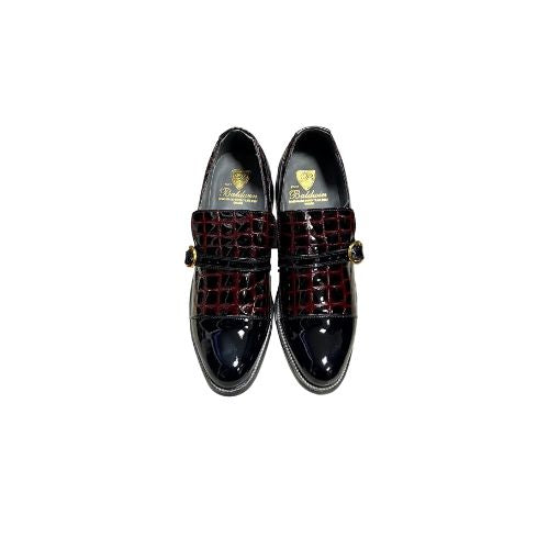 Stacy Baldwin Patent Palermo Black/Wine 138030-8