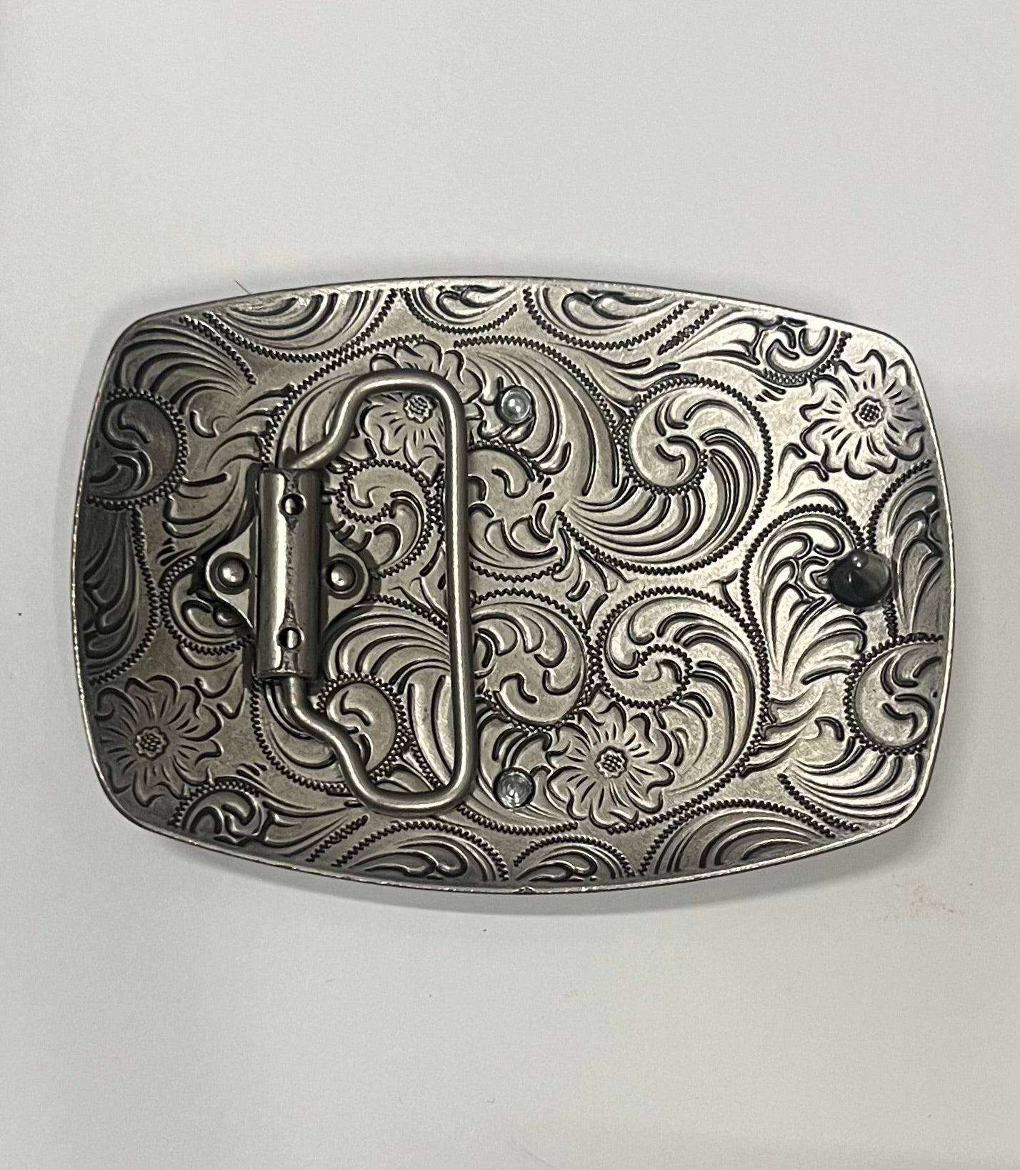 St Jude Silver Buckle