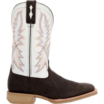 Durango Rebel Pro Lite Dark Hickory & White Western Boot DDB0360