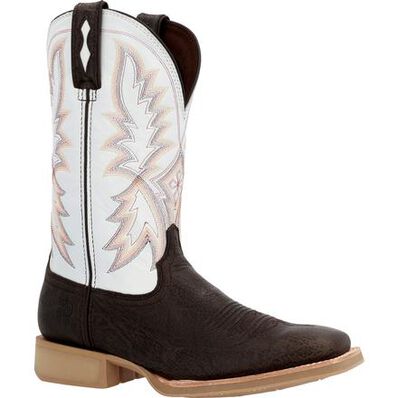 Durango Rebel Pro Lite Dark Hickory & White Western Boot DDB0360