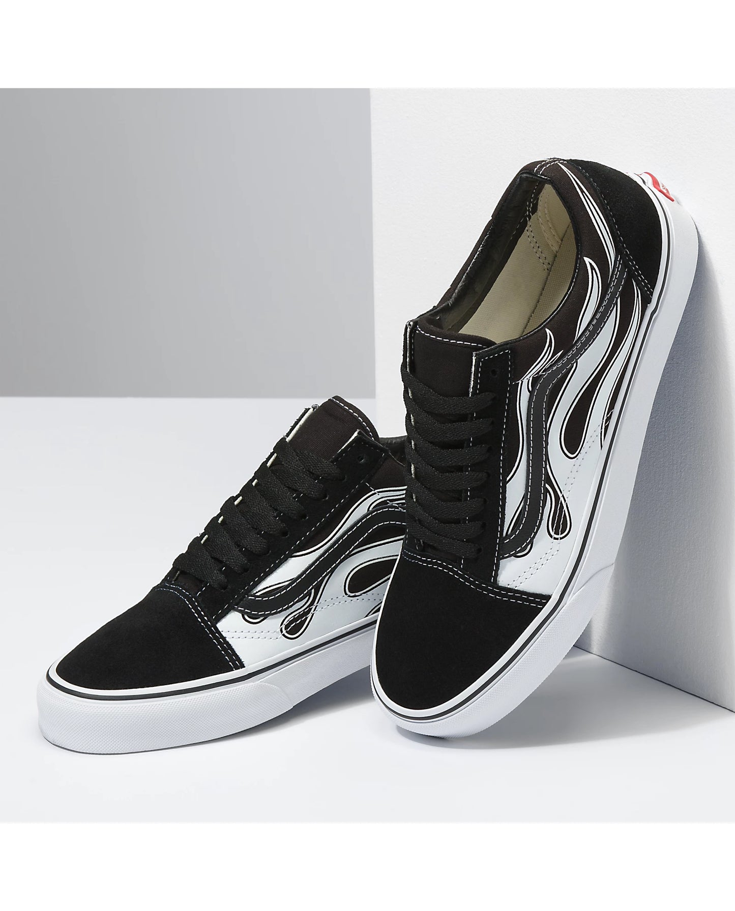 Vans Old Skool Flame Black/White