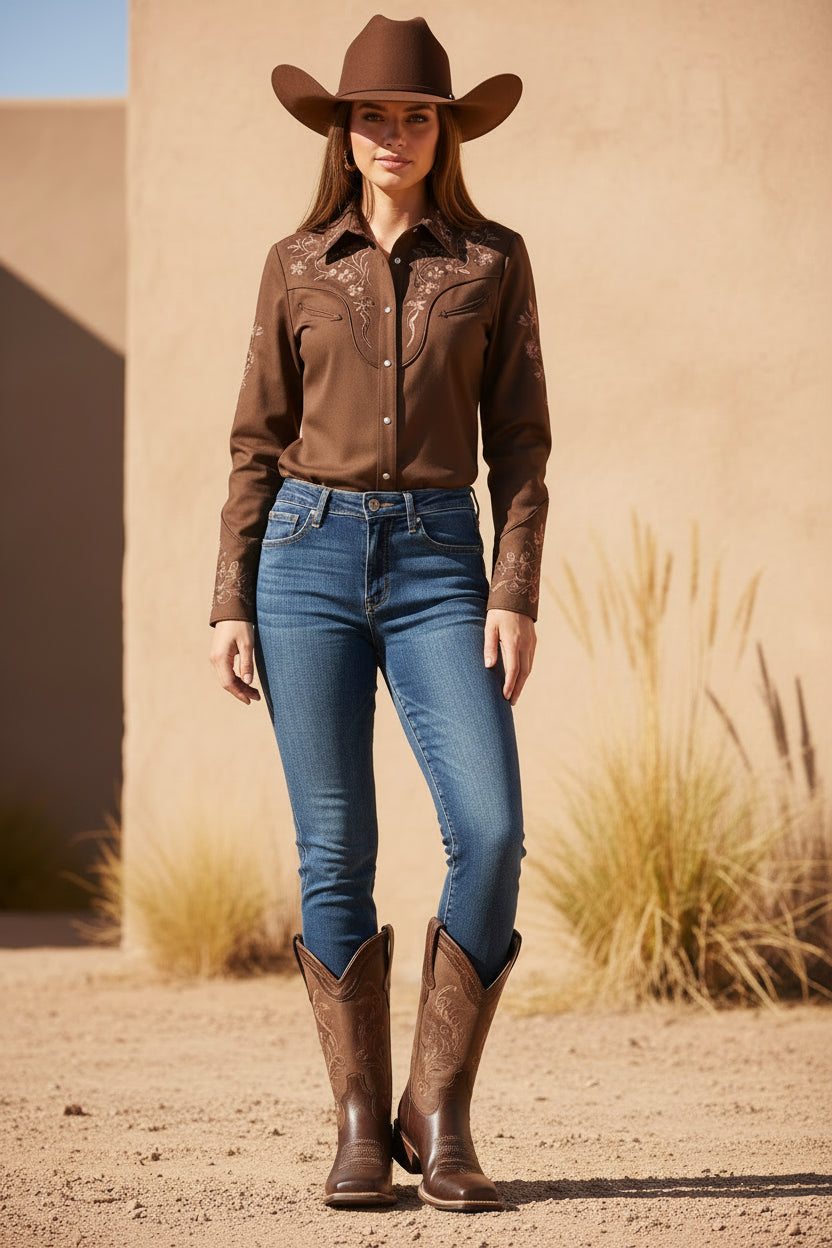 Pierre Dumas Kellan-2 Black Western Boot
