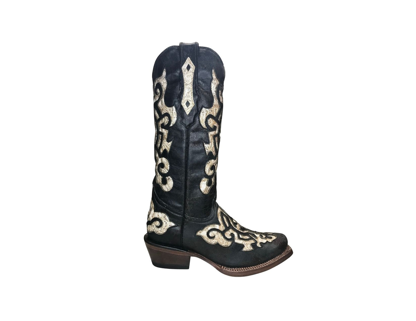 TML43235 BLACK/SHIMMER BEIGE INLAY HORMA 989