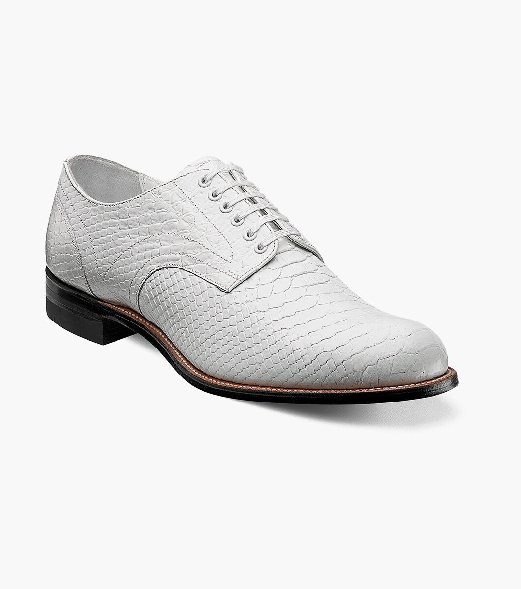 Stacy Adams Madison Anaconda Plain Toe Oxford