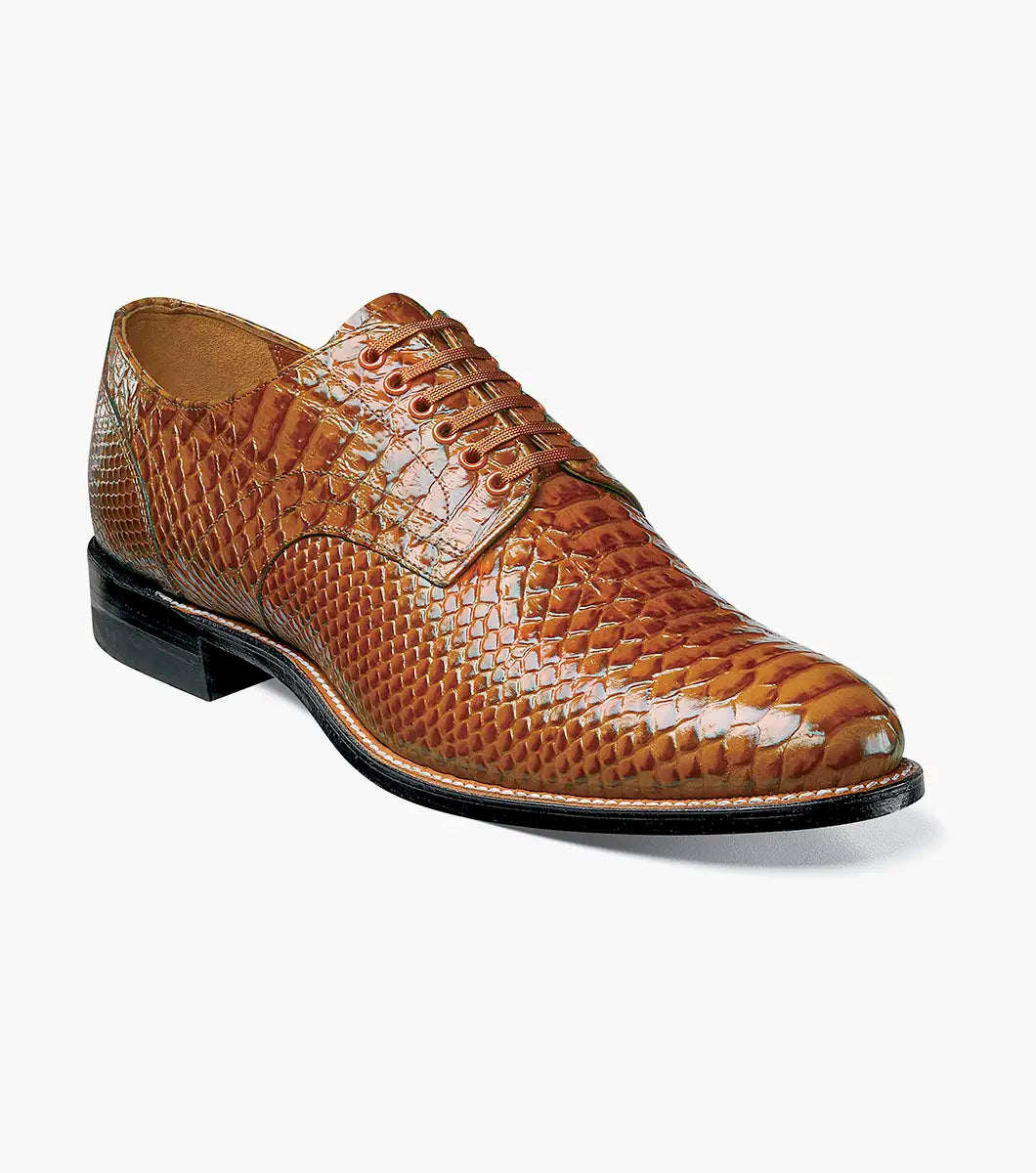 Stacy Adams Madison Anaconda Plain Toe Oxford