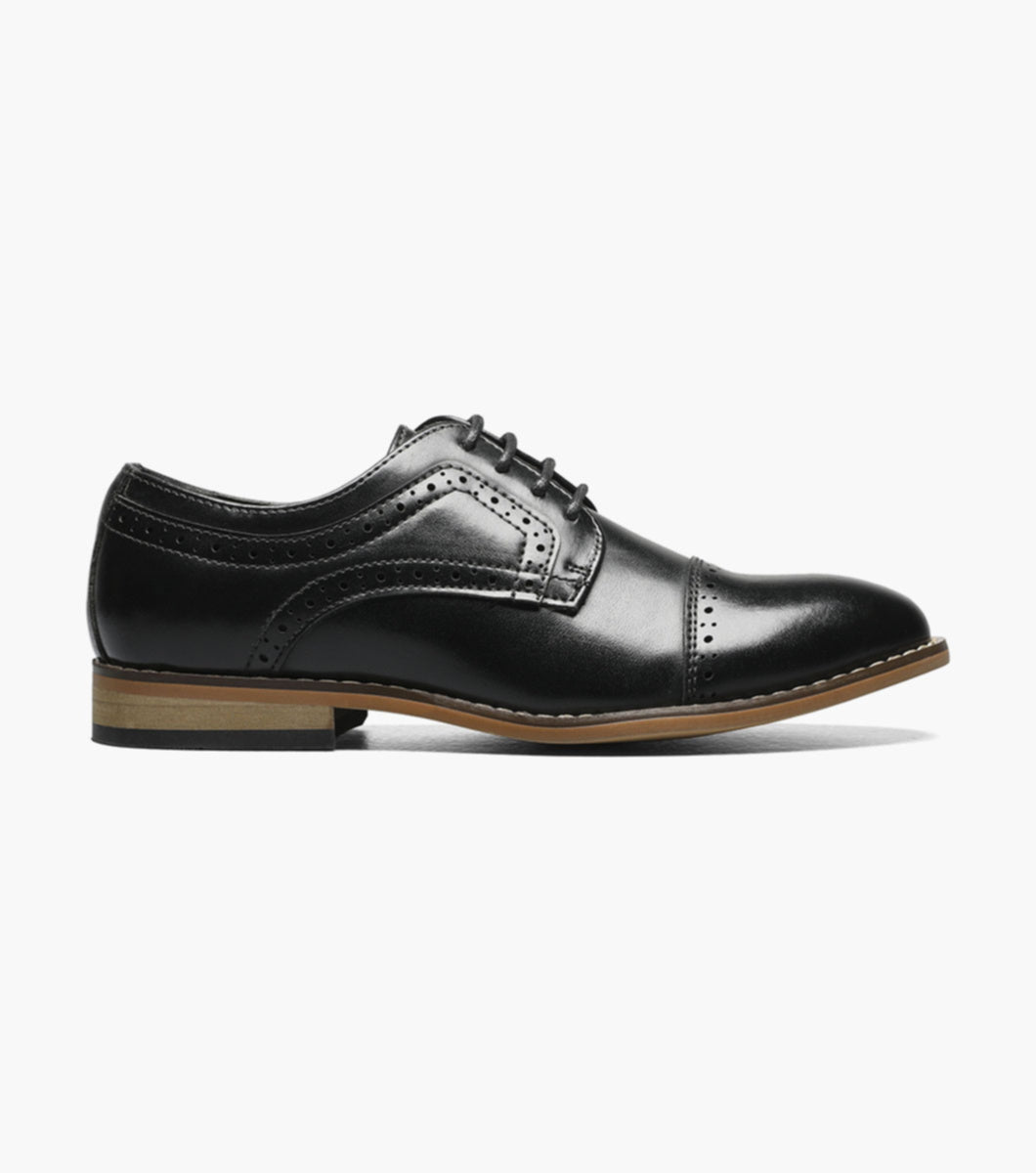 Stacy Adams Boy Dickinson Cap Toe Oxford