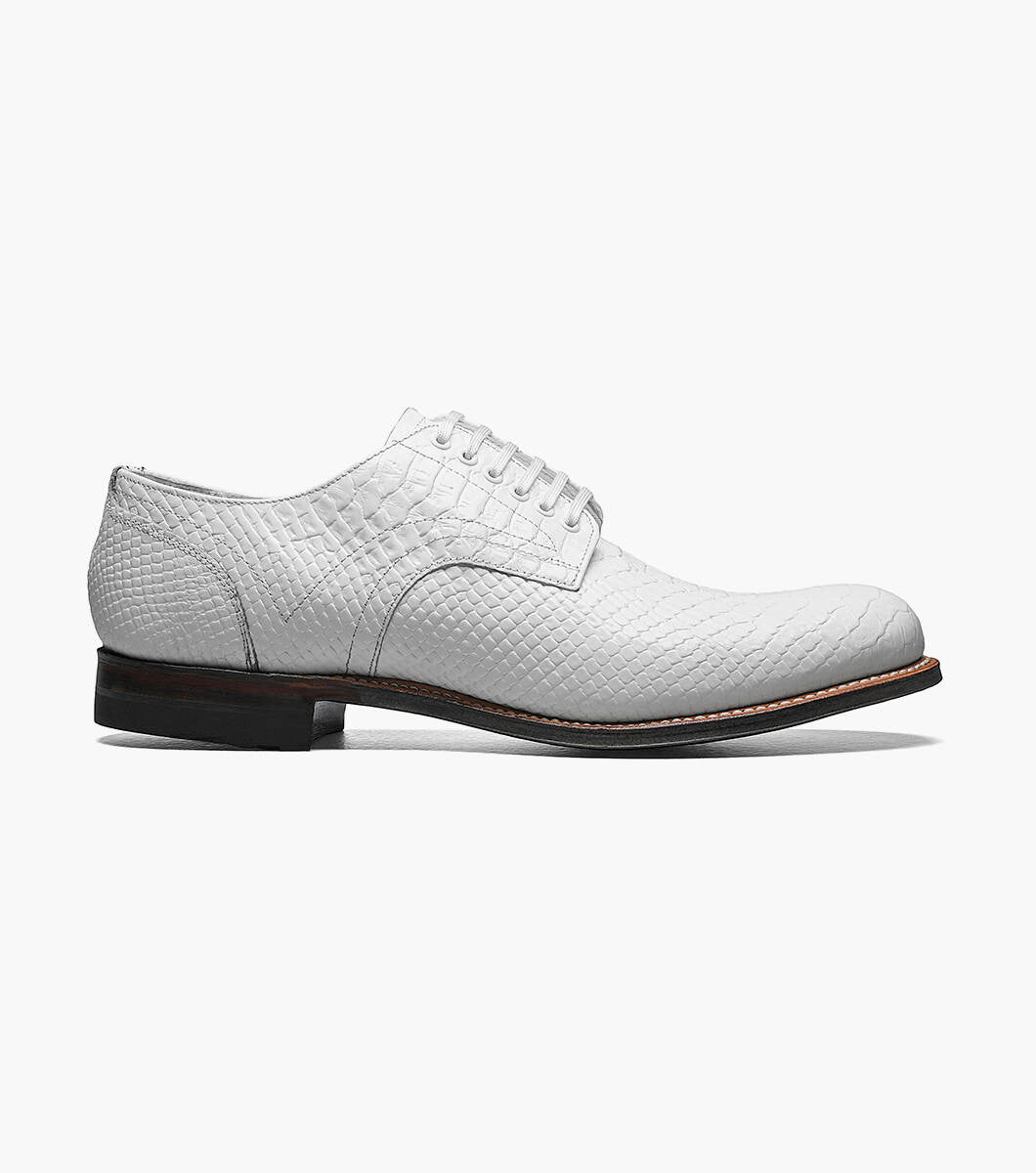 Stacy Adams Madison Anaconda Plain Toe Oxford