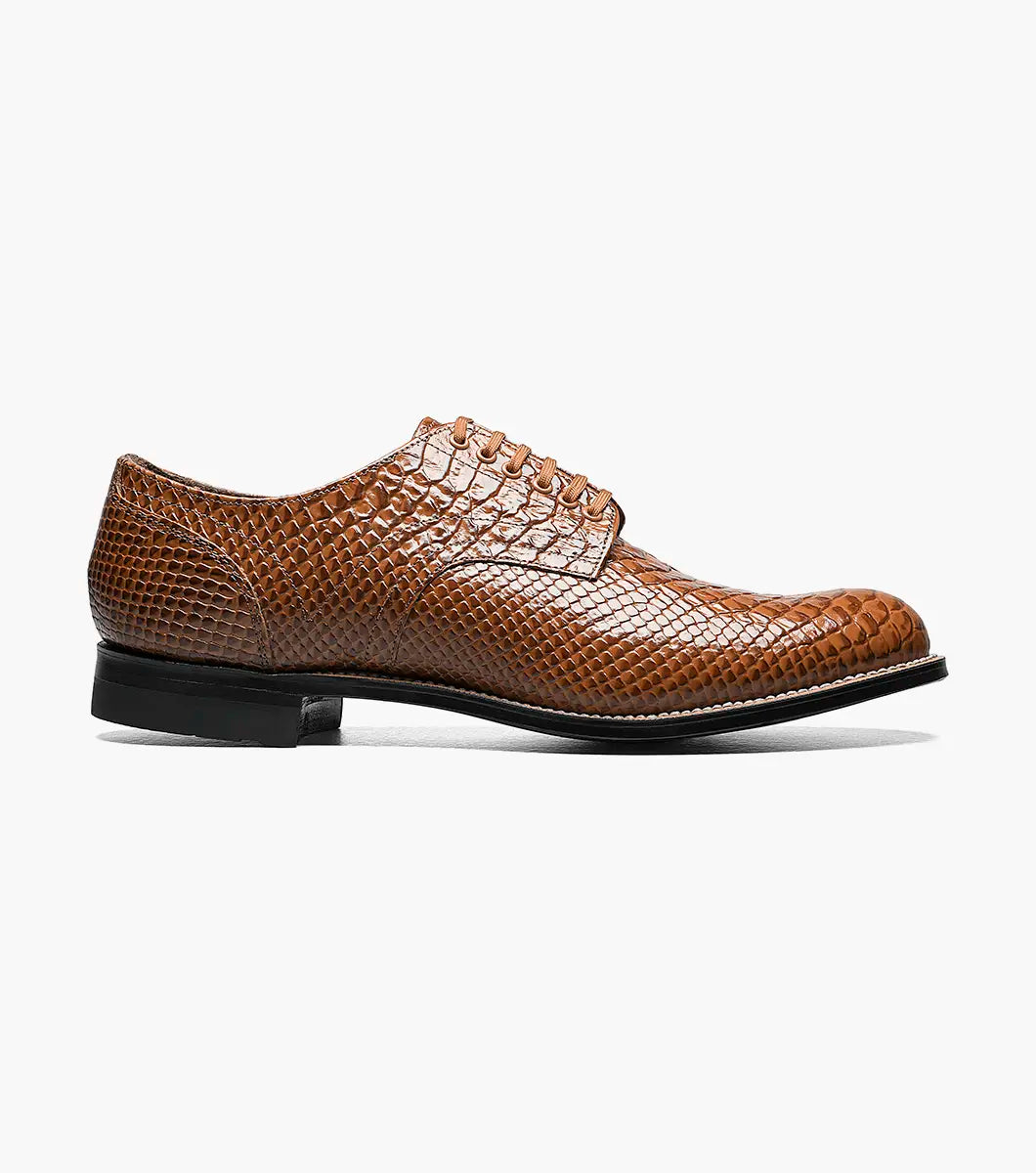Stacy Adams Madison Anaconda Plain Toe Oxford
