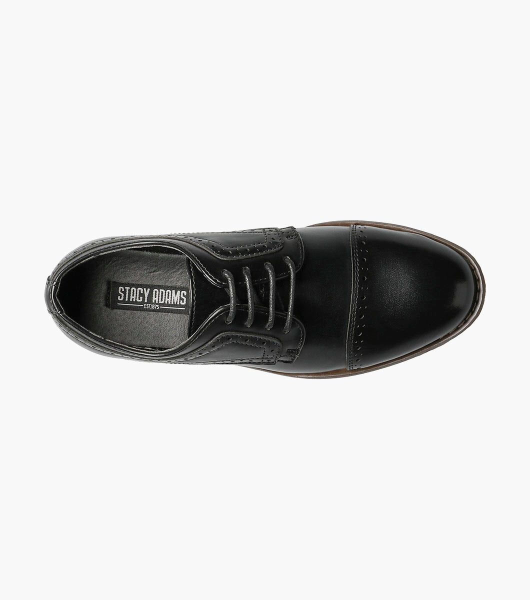 Stacy Adams Boy Dickinson Cap Toe Oxford