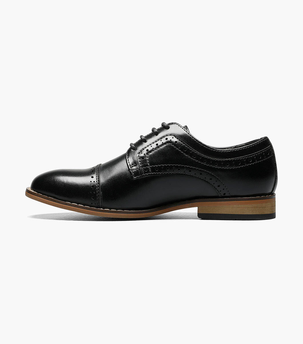 Stacy Adams Boy Dickinson Cap Toe Oxford