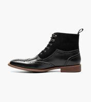 Stacy Adams Malone Wingtip Lace Up Boot