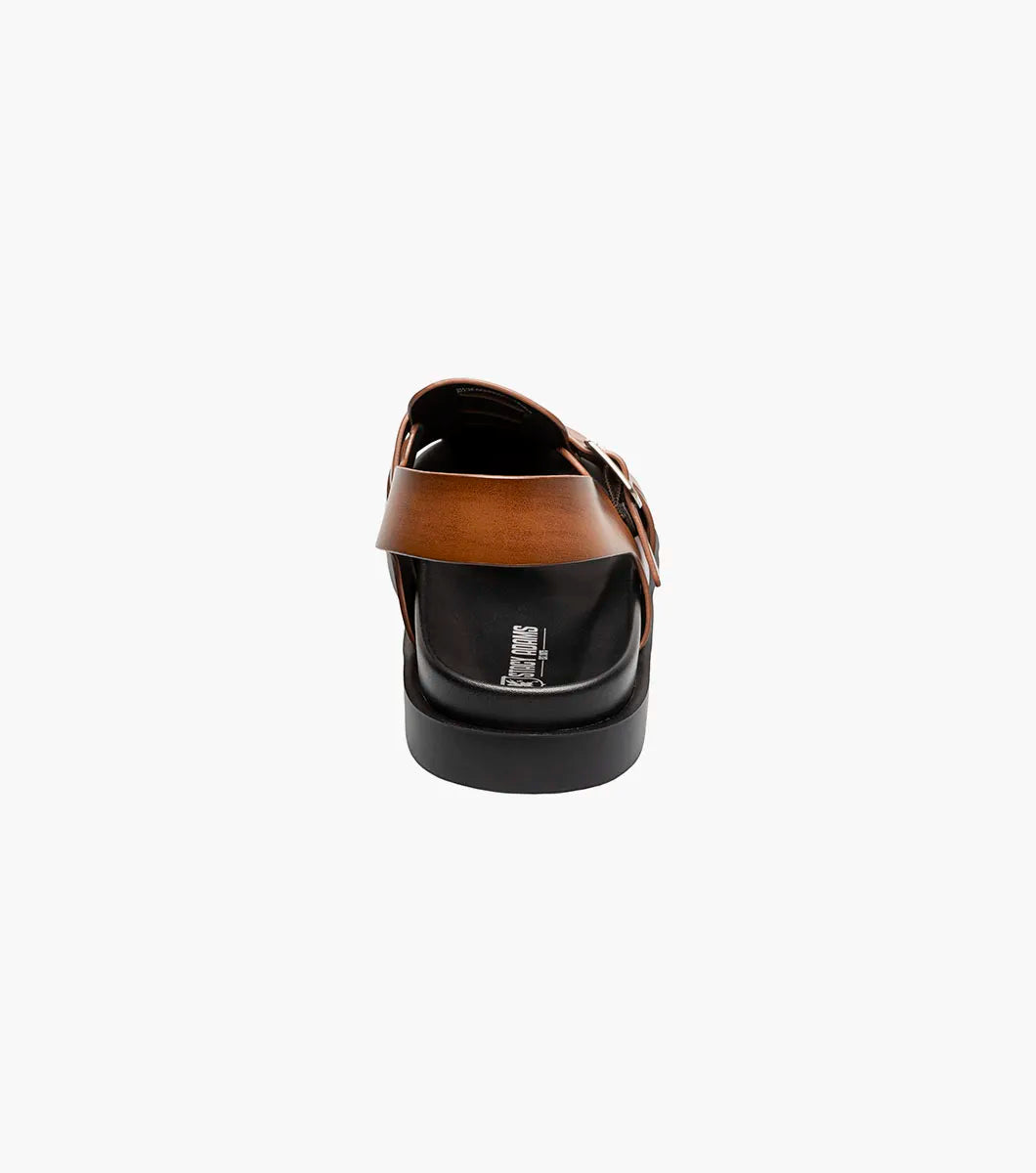 Stacy Adams Montego Slingback Buckle Sandal