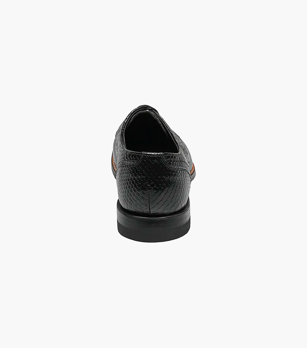Stacy Adams Madison Anaconda Plain Toe Oxford
