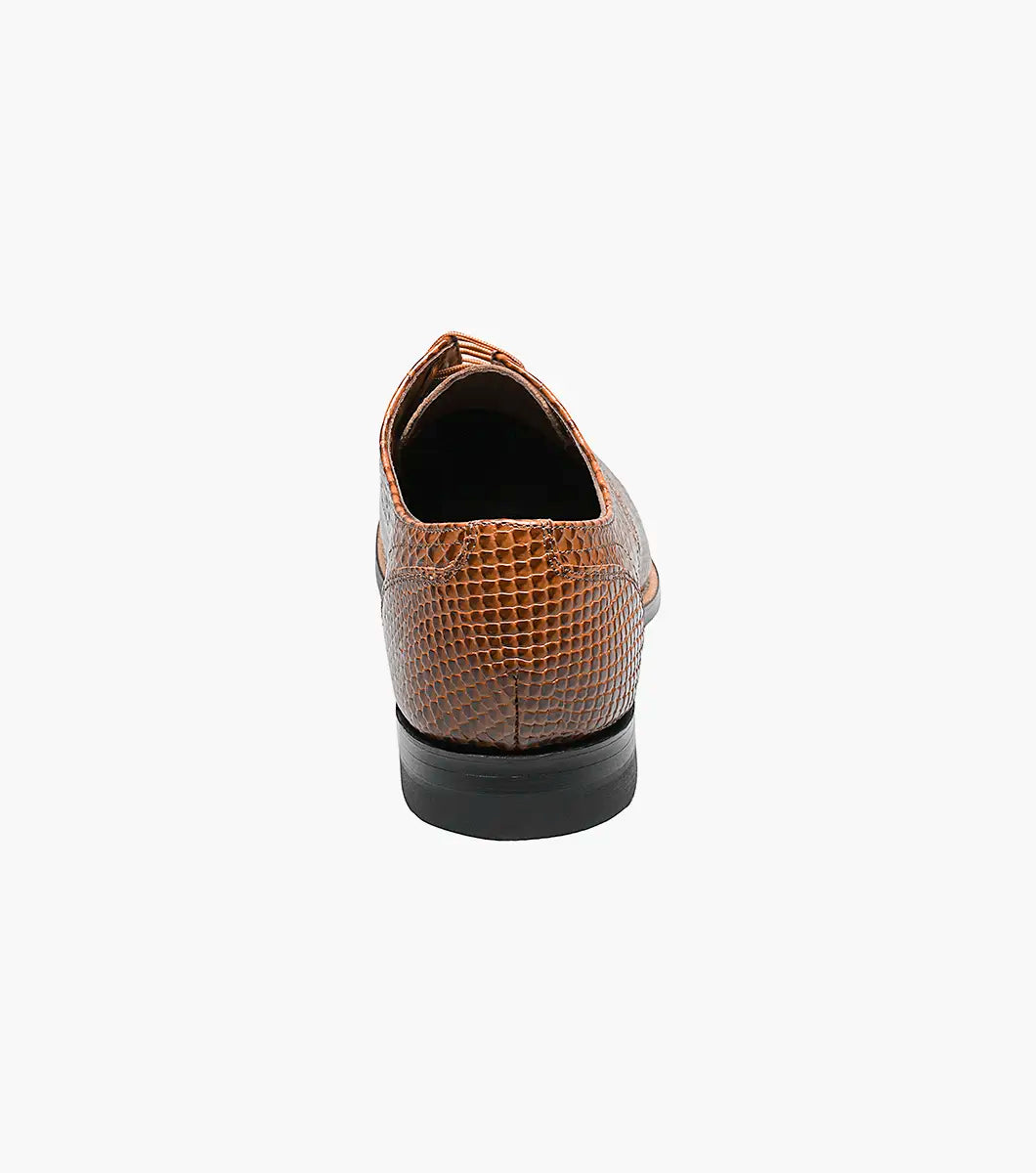 Stacy Adams Madison Anaconda Plain Toe Oxford