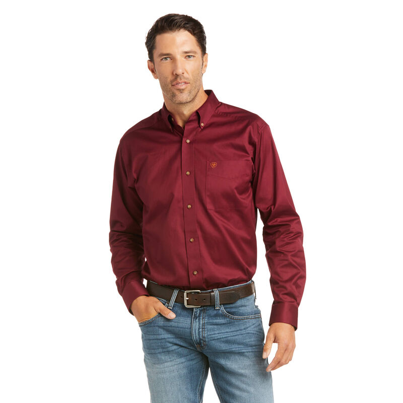 Ariat Solid Twill Fitted Shirt 10034226/10034229