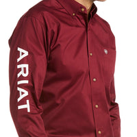 Ariat Team Logo Twill Fitted Shirt 10034233