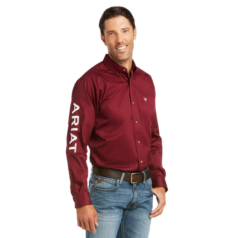 Ariat Team Logo Twill Fitted Shirt 10034233