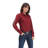 Ariat Wrinkle Resist Team Kirby Stretch Shirt 10041434