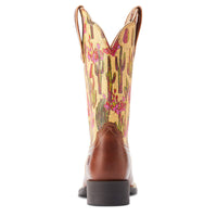 Ariat Round Up Wide Square Toe Western Boot 10044430