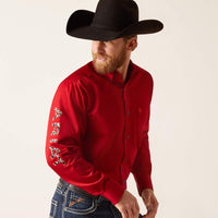 Ariat Team Logo Twill Fitted Shirt 10047224