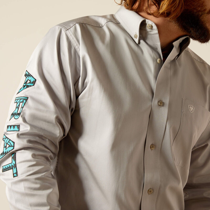 Ariat Team Logo Twill Fitted Shirt 10048716