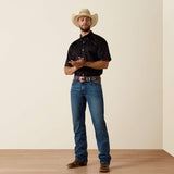Ariat MS 10073432 SS Twill Black
