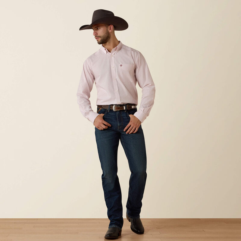 Ariat Wrinkle Free Wenzel Fitted Shirt10073693 CLEARANCE FINAL SALE
