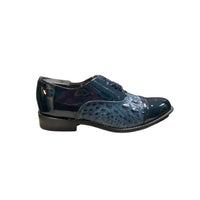 Stacy Baldwin Patent Hornback Dark Blue 153233