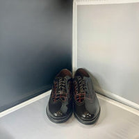 Stacy Baldwin Patent Palermo Dark Brown 133839