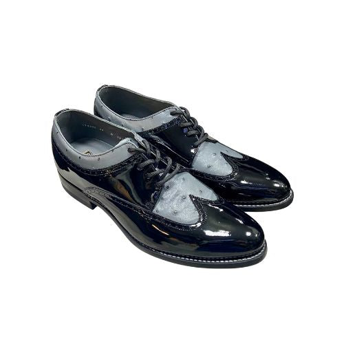 Stacy Baldwin Patent Ostrich Black/Grey 1722305