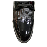 Stacy Baldwin Patent Hornback Black 154030