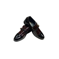 Stacy Baldwin Patent Palermo Black/Wine 138030-8