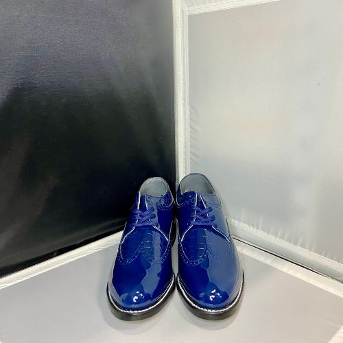 Stacy Baldwin Patent Palermo Royal Blue 1322314