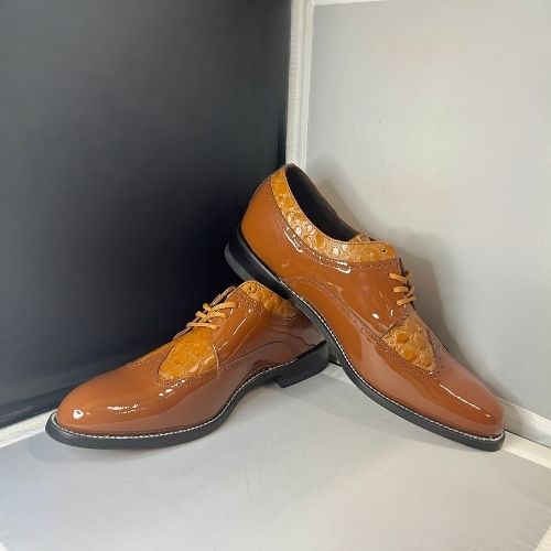 Stacy Baldwin Patent Turtle Honey 182234 FITOS SHOES INC Stacy Baldwin Patent Turtle Honey 182234 FITOS SHOES INC