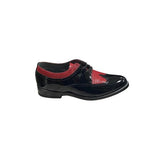 Stacy Baldwin Patent Lizard Black Red 162230-13