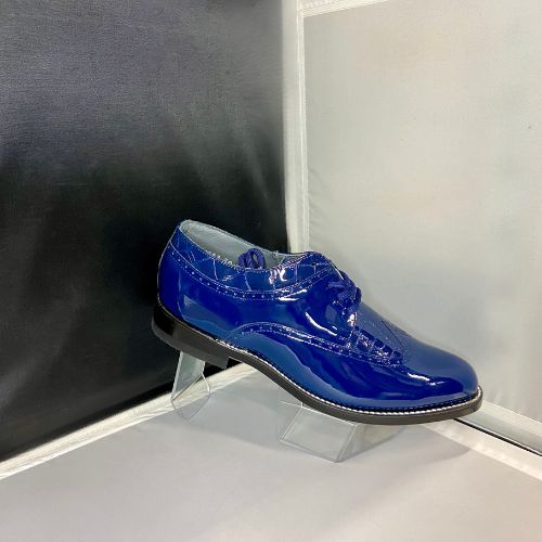 Stacy Baldwin Patent Palermo Royal Blue 1322314
