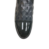 Stacy Baldwin Patent Hornback Dark Grey 150435